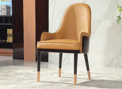Chair 1x Dining Room Upholstered Chair Armchair TV Lounge Club Leather Textile Seat